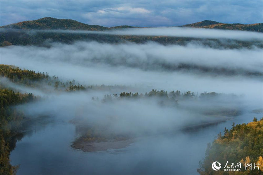 9月の仙境、モリダガ國家森林公園　內(nèi)モンゴル