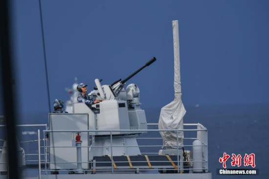 中露海軍が海上対空演習(xí)