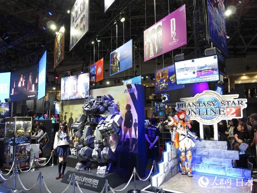 東京ゲームショウ2017一般公開日スタート　ブースにゲーム愛好家大挙