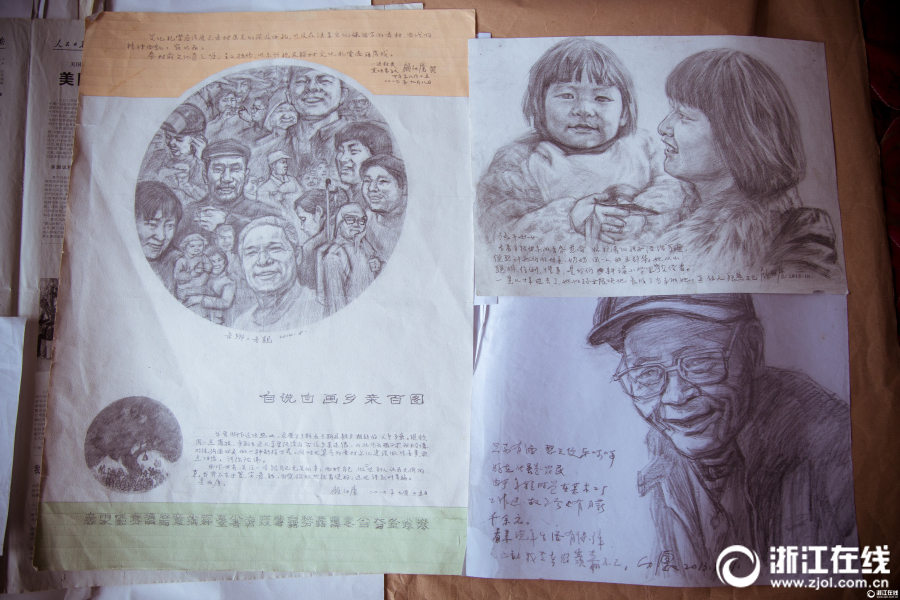 美術(shù)學(xué)院に72歳の「新入生」　白髪の農(nóng)夫の絵畫(huà)に対する情熱衰えず