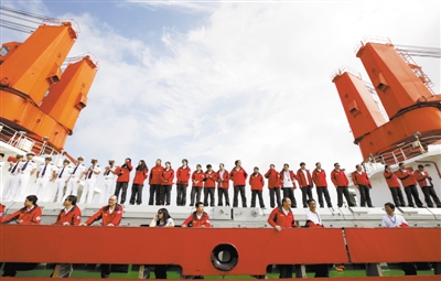 中國初、北極海一周科學(xué)観測(cè)が完了