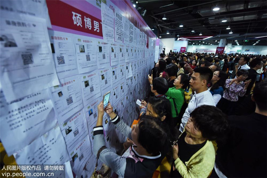杭州で大型お見(jiàn)合いイベント　修士?博士課程卒業(yè)者専用コーナーが人気