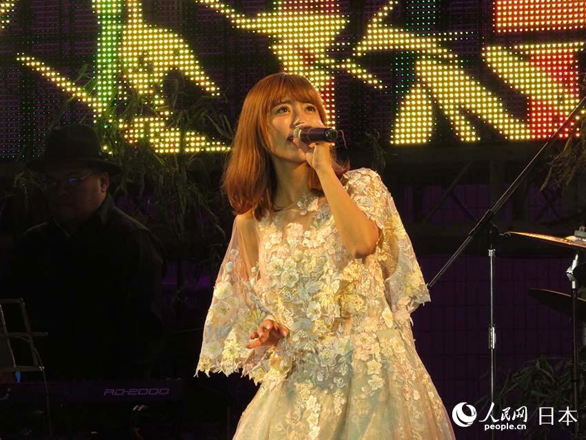 「チャイナフェス2017」に歌手のalan登場、雨の中名曲を披露　日本