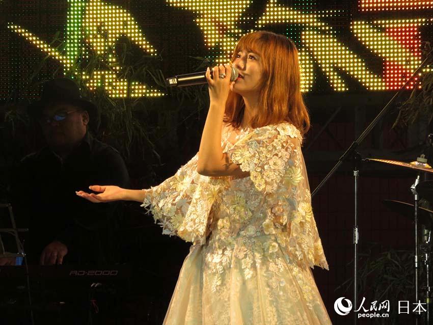 「チャイナフェス2017」に歌手のalan登場、雨の中名曲を披露　日本