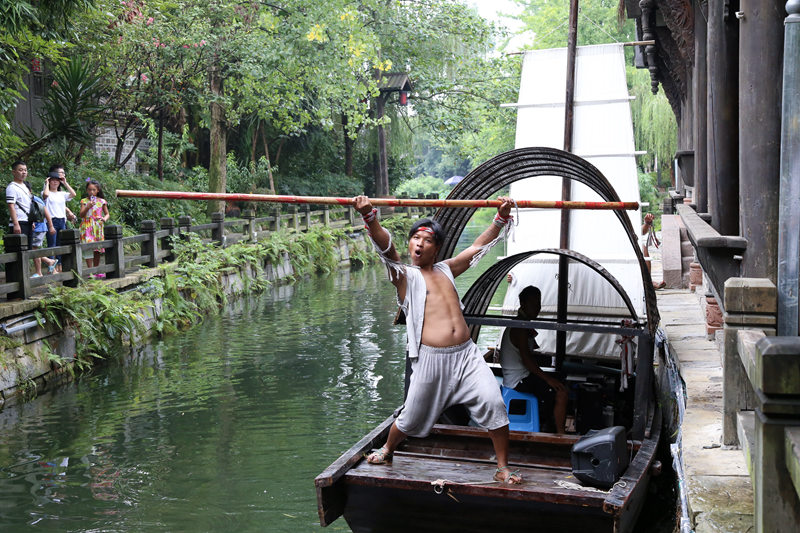 第4回天府古鎮(zhèn)國際蕓術(shù)イベントが成都黃龍渓で開催