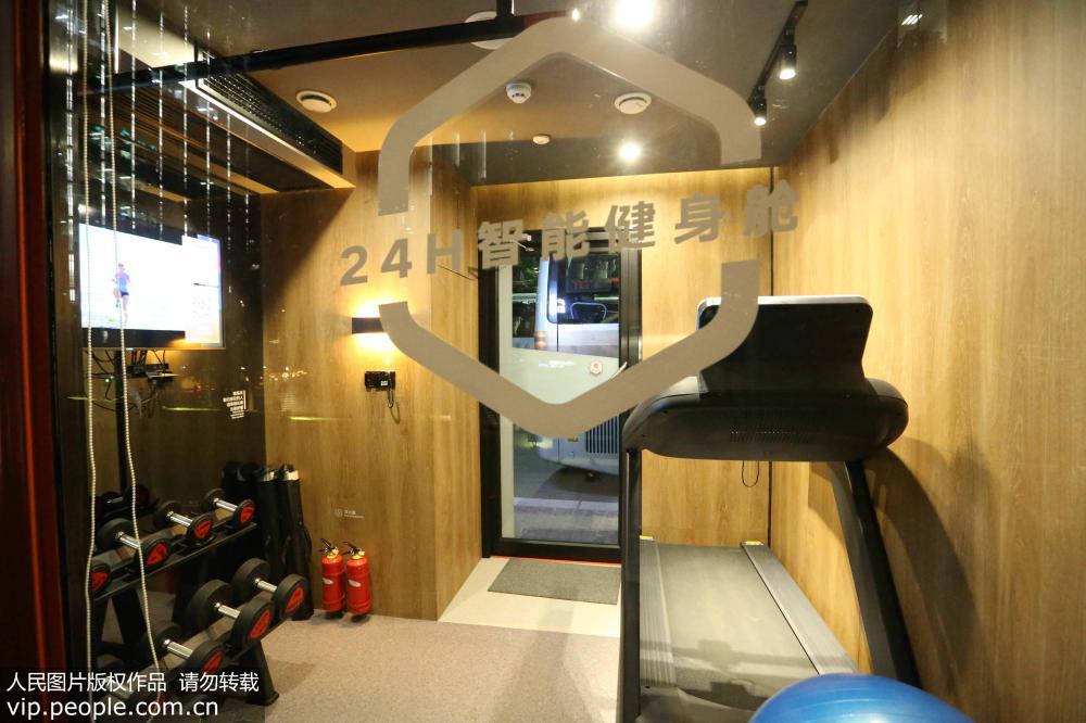 上海に24時(shí)間営業(yè)のシェアジムボックス登場(chǎng)　利用料は1時(shí)間10元と格安