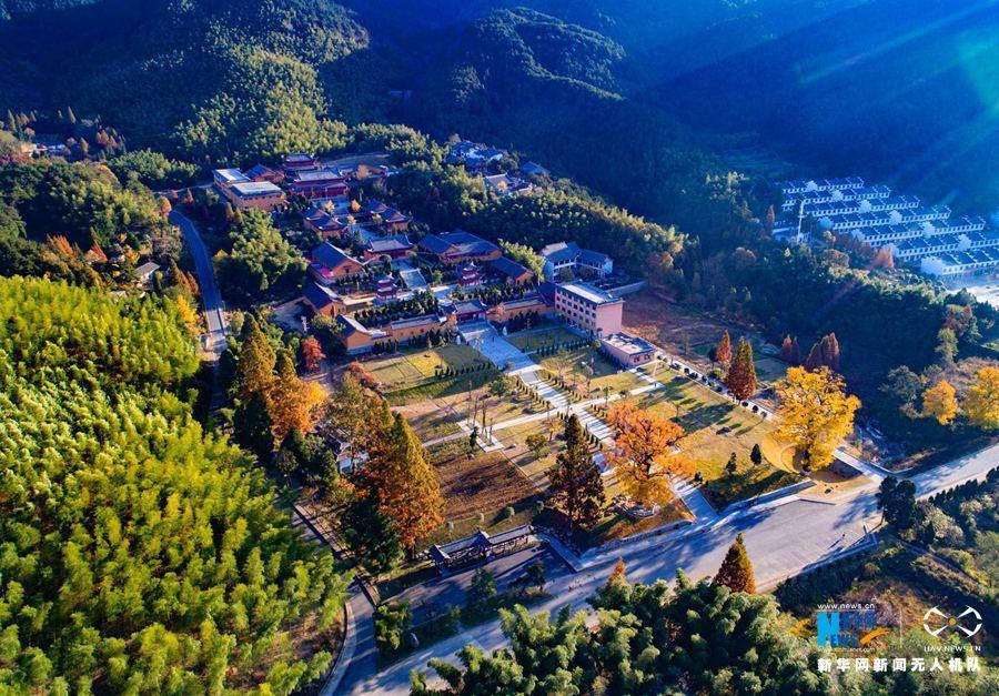 秋深まる黃柏山景勝地　色鮮やかな木々が描く美しい風(fēng)景