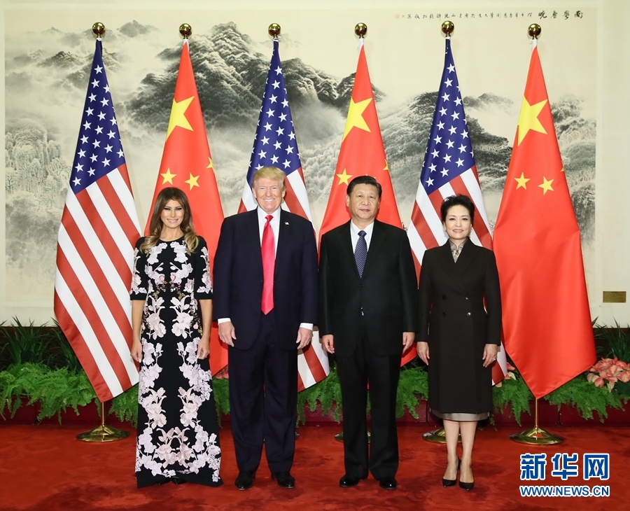 習近平國家主席とトランプ米大統(tǒng)領(lǐng)が會談