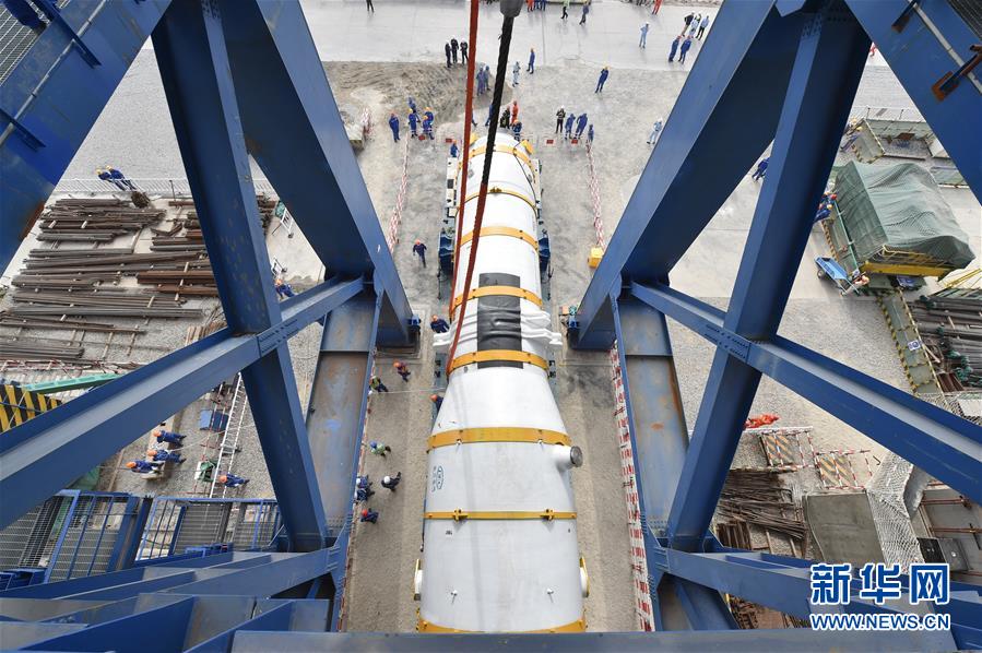 第3世代原子爐「華竜1號(hào)」、蒸気発生裝置を吊り下げへ