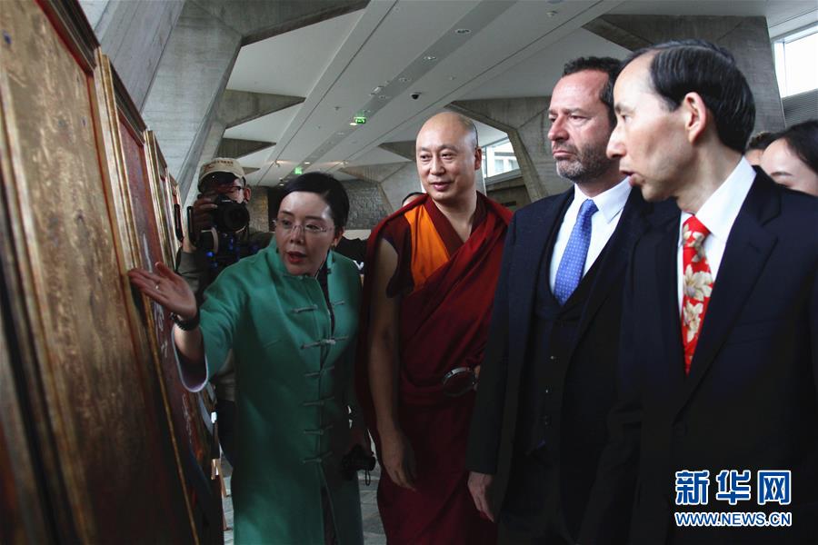 ユネスコで中國タンカ蕓術(shù)展