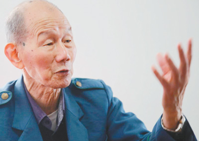 記念館で語り続ける南京大虐殺事件の生存者