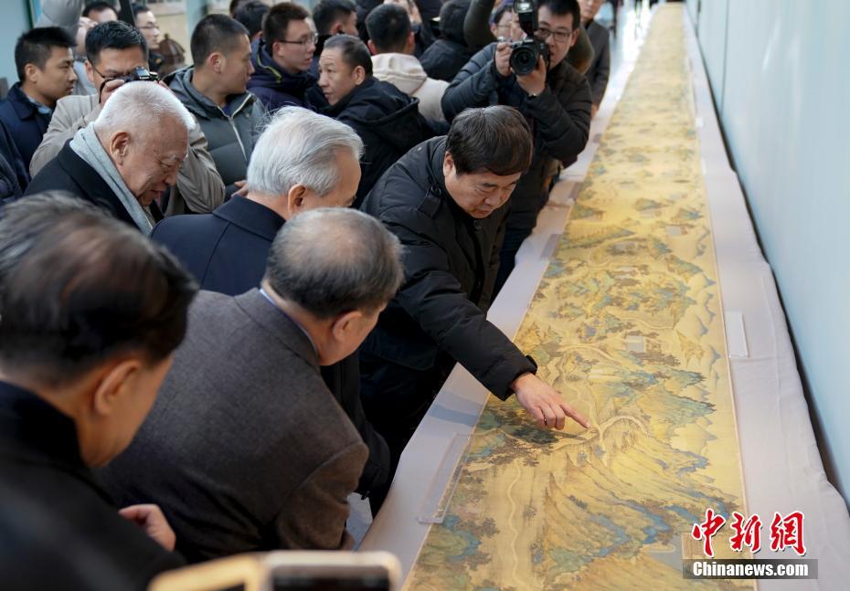 北京故宮博物院に明の時代の文化財「絲路山水地図」を贈呈