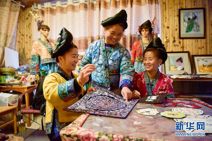 従江県の伝統(tǒng)工蕓?ミャオ族の刺繍に商機　貴州省