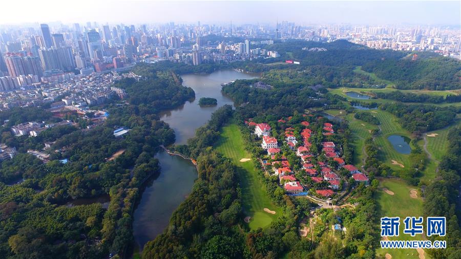 上空から見る広州の様々な美しい風(fēng)景