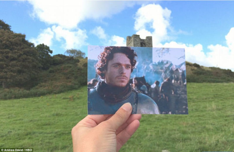 米ドラマのロケ地巡り、ドラマ寫真と実際の風(fēng)景をコラボ