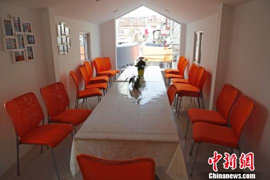 上海の団地內(nèi)に設(shè)けられたシェアリビング　