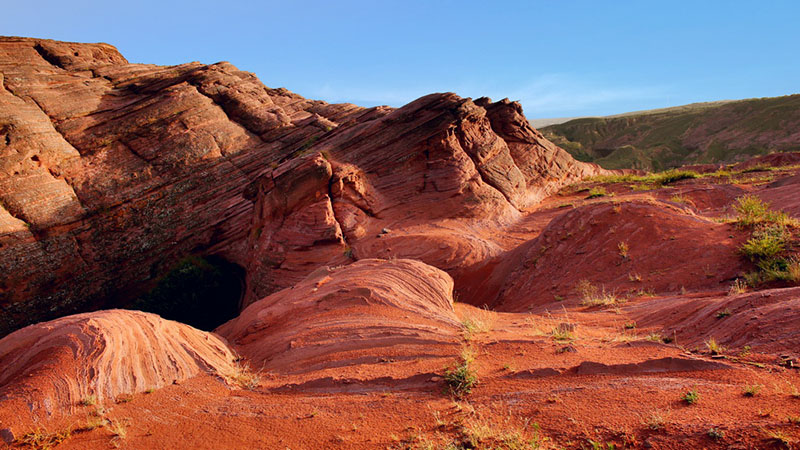 陝西省で最大規(guī)模の丹霞地貌遺跡を発見(jiàn)
