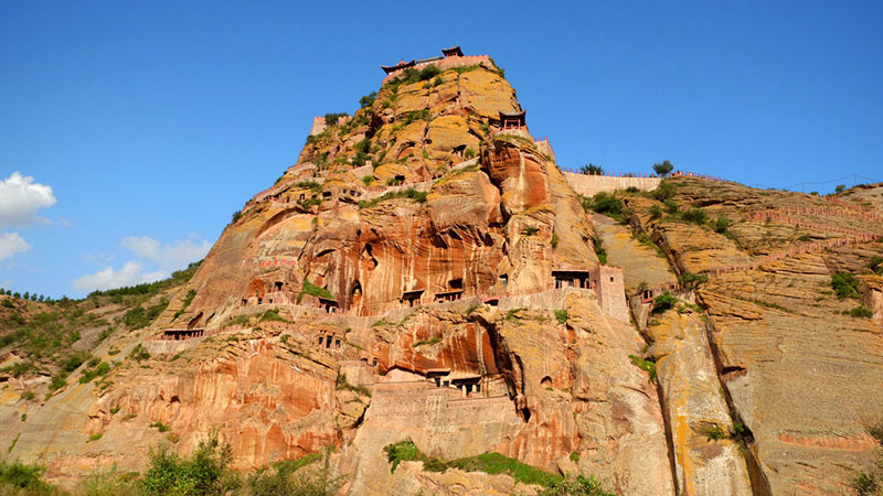 陝西省で最大規(guī)模の丹霞地貌遺跡を発見