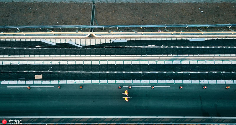 世界初の太陽(yáng)光発電高速道路が年末に竣工?開(kāi)通予定　山東省