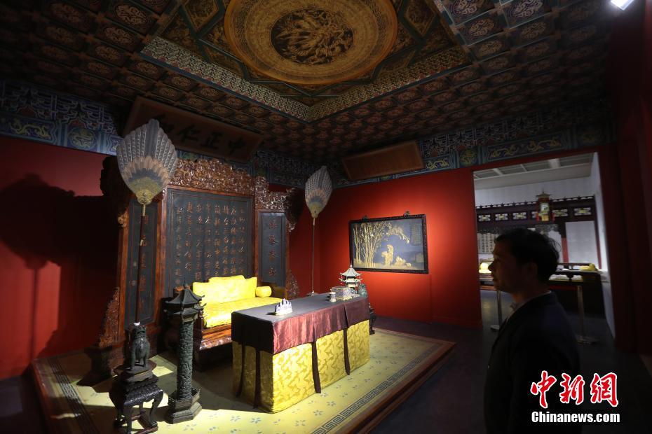 故宮養(yǎng)心殿の文化財が南京博物院で展示