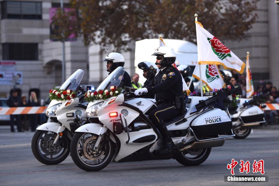 第129回米國ローズ?パレードに中國要素あふれるローズカー登場　米國