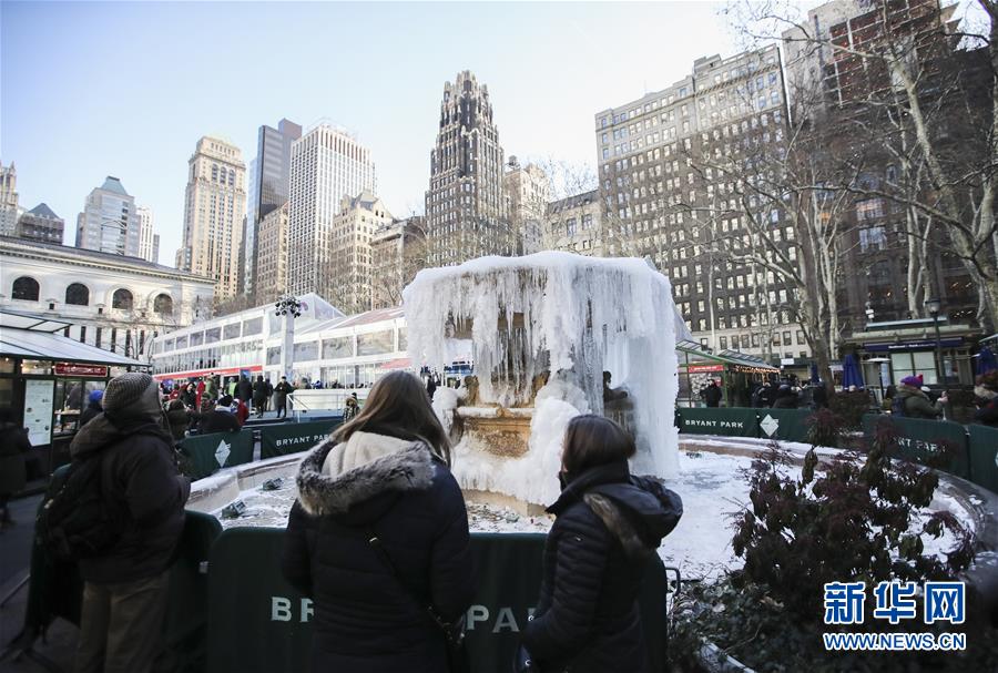 北極から強(qiáng)い寒波襲來　米國東部で記録的な寒さ