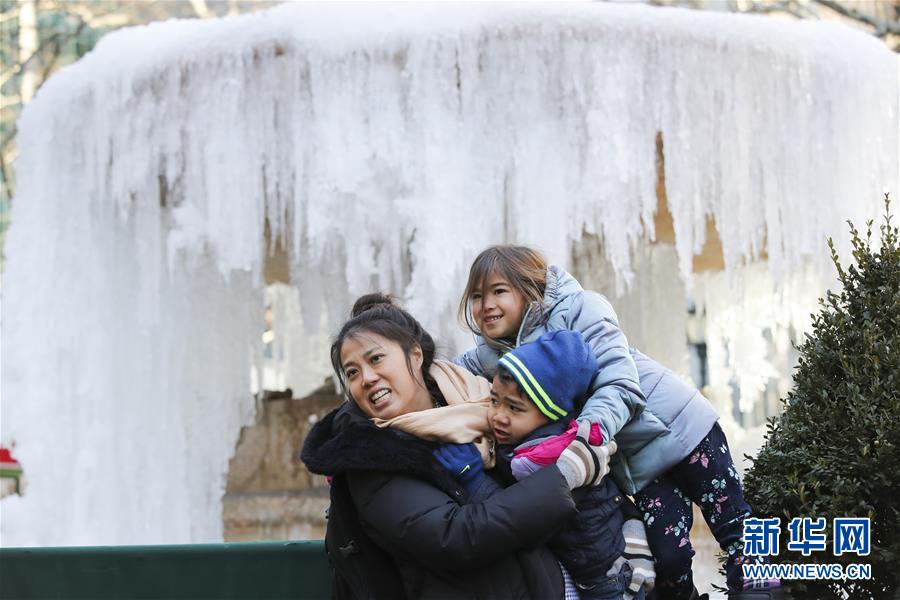 北極から強(qiáng)い寒波襲來　米國(guó)東部で記録的な寒さ