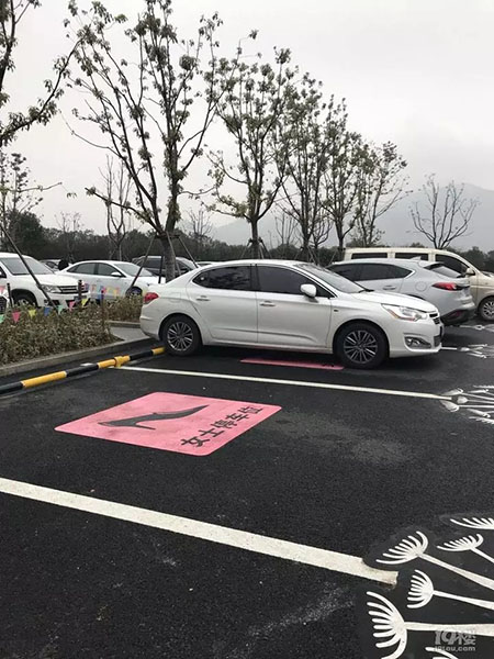 高速道路のSAに「女性専用駐車スペース」登場、優(yōu)遇か？差別か？
