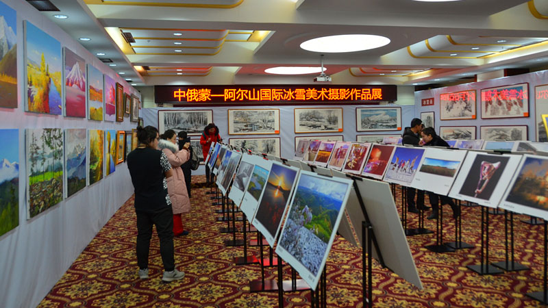 中國?阿爾山國際雪まつり2017の開幕式が開催