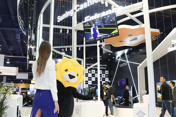 蘇寧無人店が2018年コンシューマー?エレクトロニクス?ショーに登場