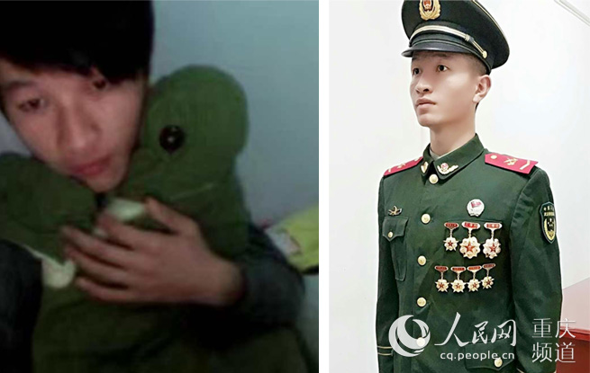 中國のSNSで「18歳の青春寫真」投稿人気、一皮むけて逞しい兵士に