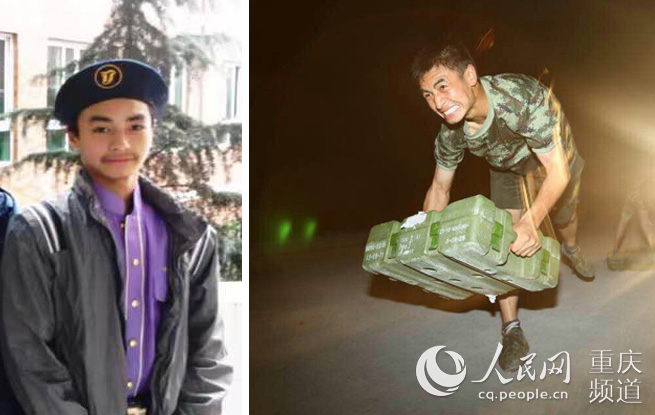 中國のSNSで「18歳の青春寫真」投稿人気、一皮むけて逞しい兵士に