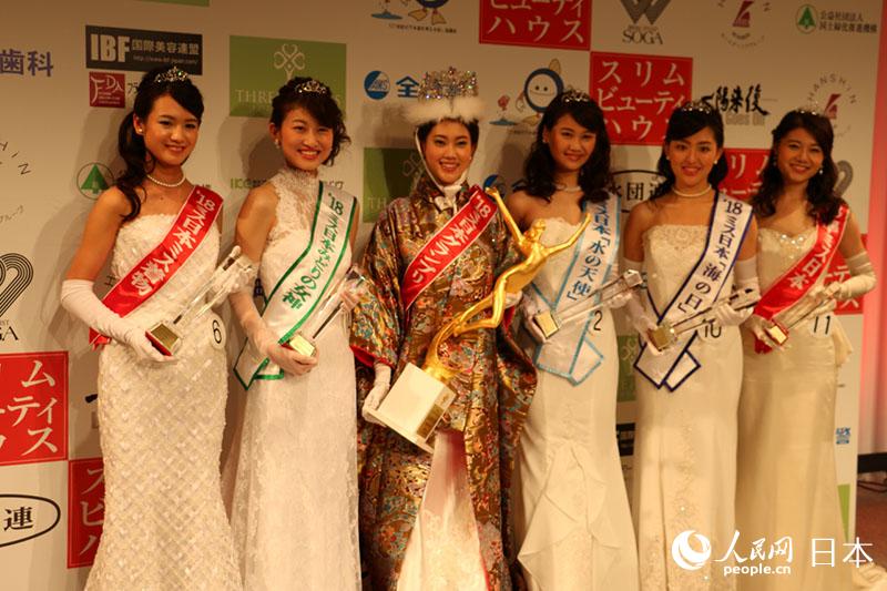 ミス日本コンテスト2018のグランプリに會社員の市橋禮衣さん