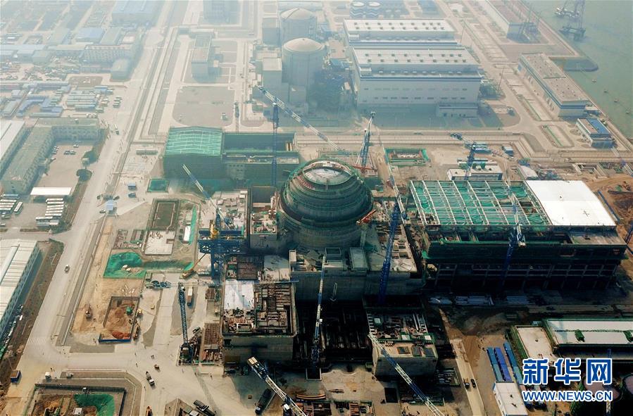 第3世代原子爐「華竜1號」の圧力容器の據(jù)え付けが開始