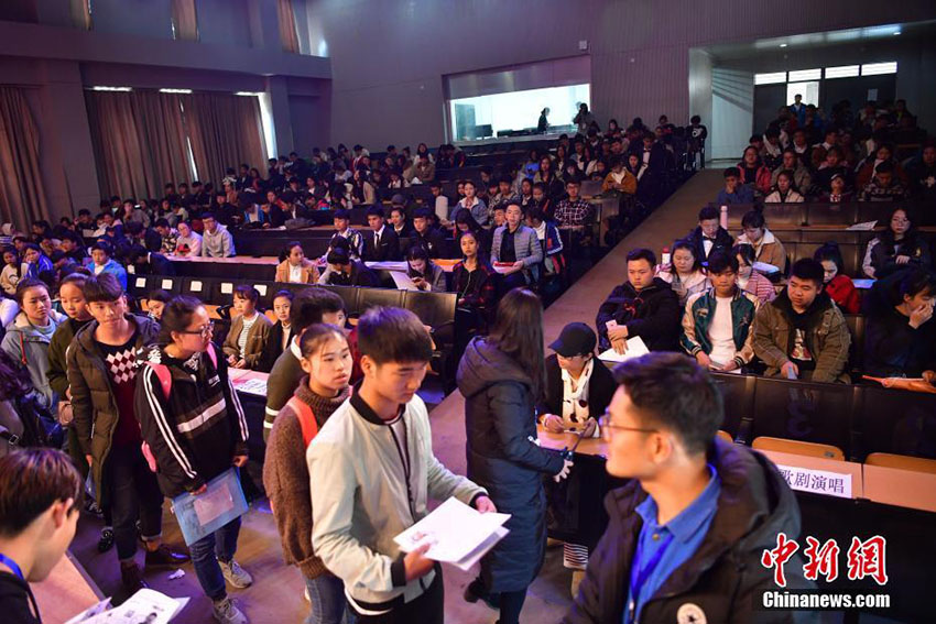 雲(yún)南省蕓術(shù)學(xué)院の蕓術(shù)専門入試がスタート