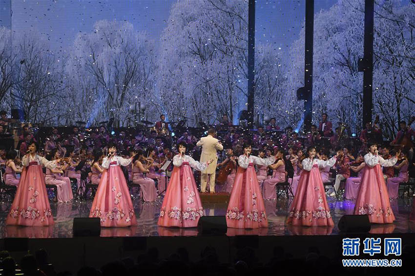 朝鮮蕓術(shù)団、韓國の江陵アートセンターで初公演