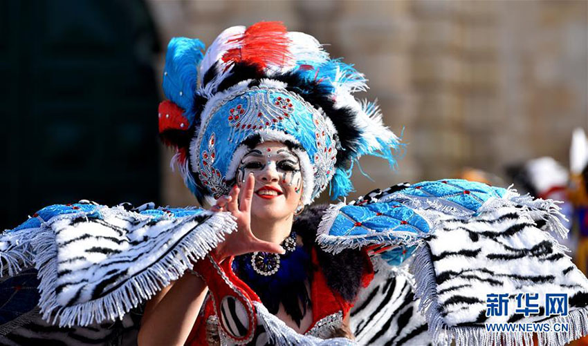 マルタで伝統(tǒng)的な祭り「カーニバル」開催で大賑わい