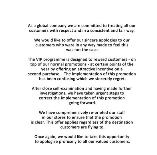 特典條件で中國人客を差別、英ロンドン?ヒースロー空港が謝罪