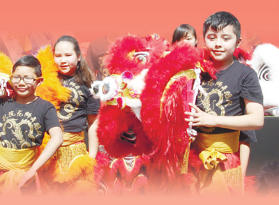 中國の新春を世界各地でも
