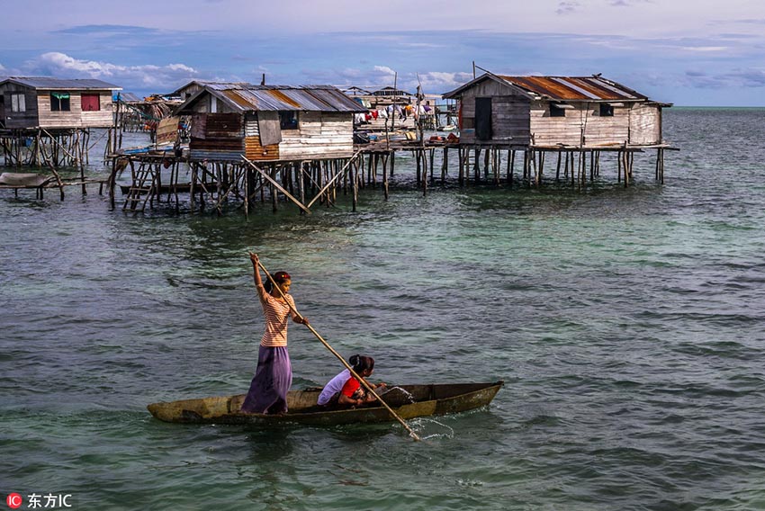 青い海とどこまでも続く空！海上で暮らすバジャウ族の日々