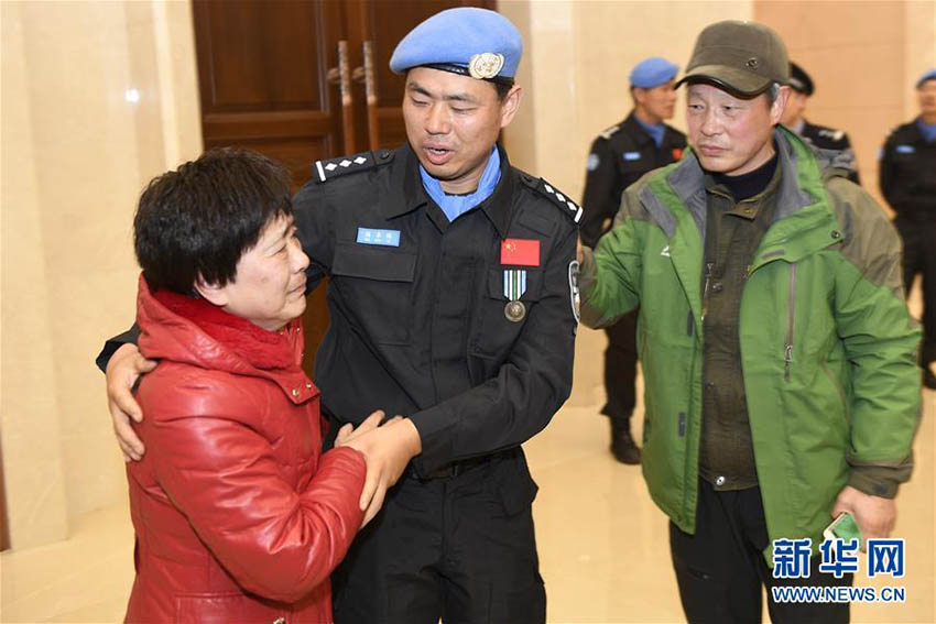 南スーダン派遣平和維持活動第6支隊が任務を終え中國に凱旋