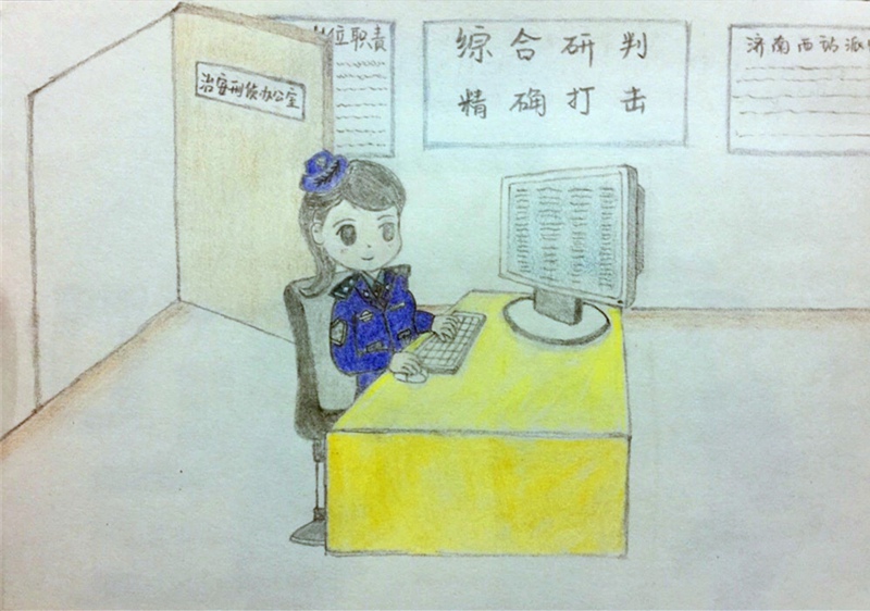 ダフ屋の根絶のため、鉄道警察官が描いたユニークなイラスト