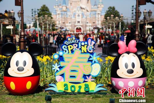 上海ディズニー新プログラム　花々と春を迎える