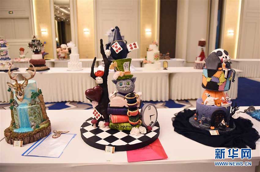 ケーキで作り出したアートの世界、トルコでケーキ?フェスティバル開催