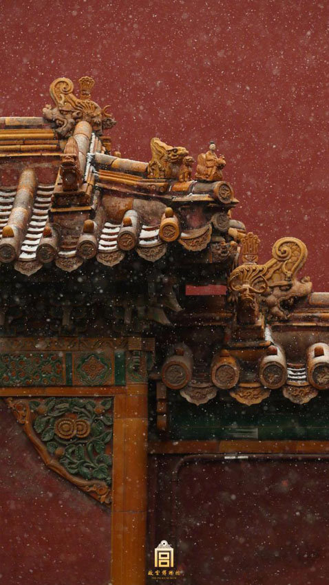 壁紙にも使える！美しすぎる故宮公式サイト発表の初雪フォト