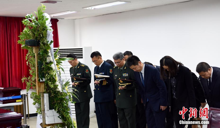 第5陣中國人民志願軍烈士遺體納棺式開催 韓國