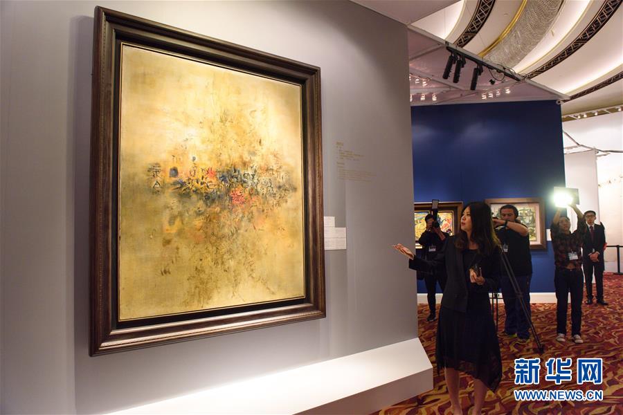 ポーリー「春のオークション」に草間彌生ら有名蕓術(shù)家の作品多數(shù)　香港