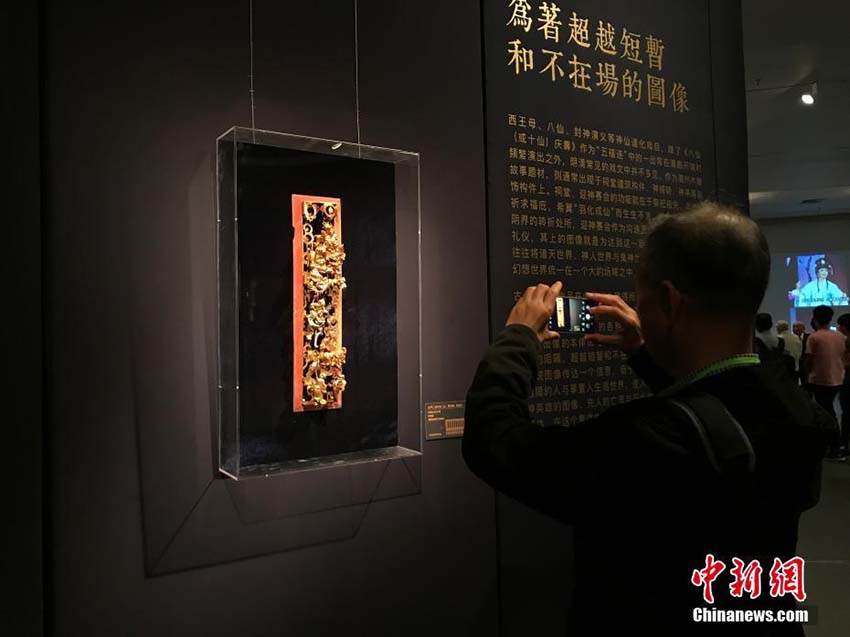 明清代の潮州金漆木彫作品百點以上が広州美術(shù)學院美術(shù)館に展示
