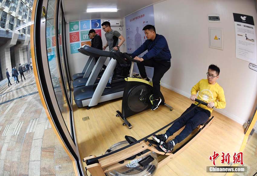 成都市に「コンテナ」を改造した24時(shí)間営業(yè)のジム登場(chǎng)　四川省