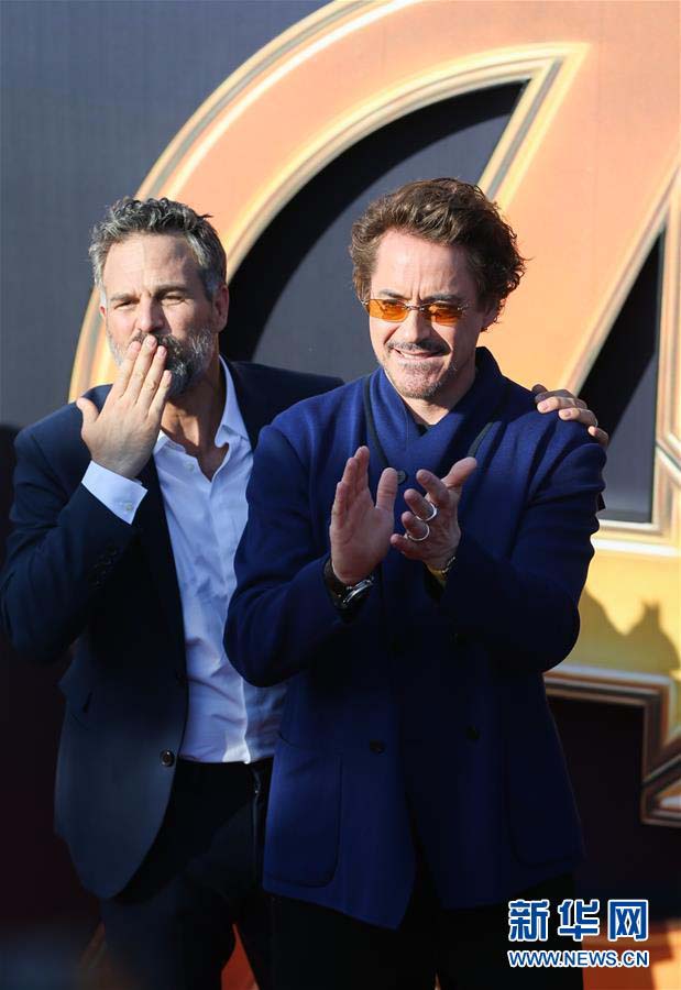 映畫「アベンジャーズ/インフィニティ?ウォー」主演俳優(yōu)らが上海に登場